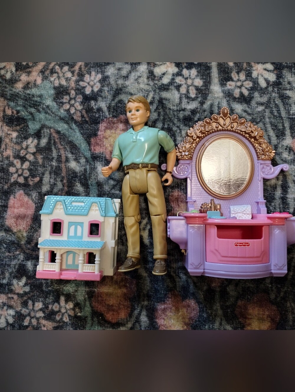 Vintage Fisher Price Dream Family Toys